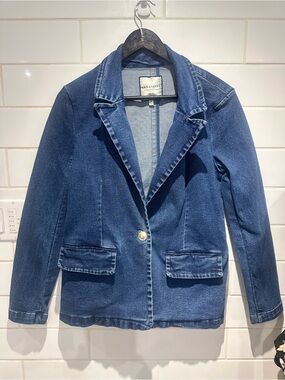 Bagatelle Denim Blazer Jacket – Stretch – Size M